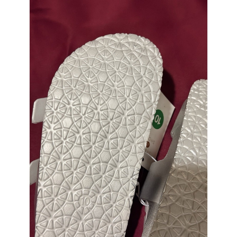 NWT Women's Silver Shade & Shore Slip In Shoes Size 10 (3089) - Picture 4 of 6